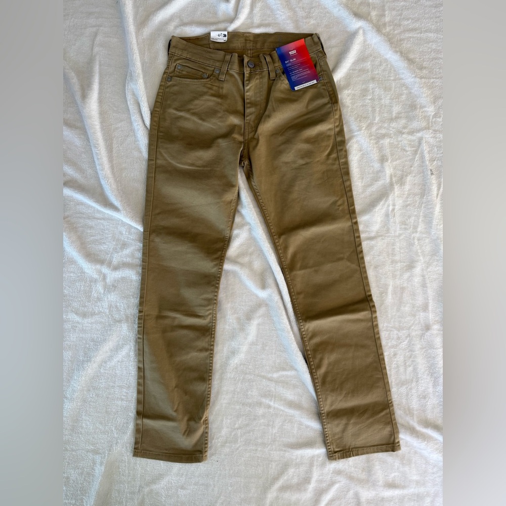 Levi's Tan 511™ Slim Pants nwt 29x30